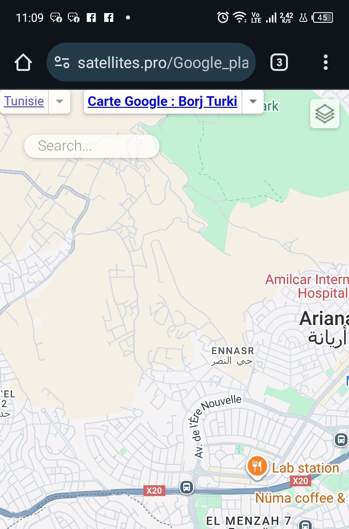 Ariana Ville&nbsp;Ariana&nbsp;Terrain&nbsp;Terrain agricole&nbsp;Cit� ennasr 600 m2 affaire s�rieuse