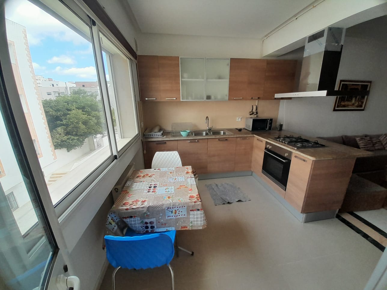 La Marsa&nbsp;El Aouina&nbsp;Location&nbsp;Appart. 2 pi�ces&nbsp;Beau appartement
