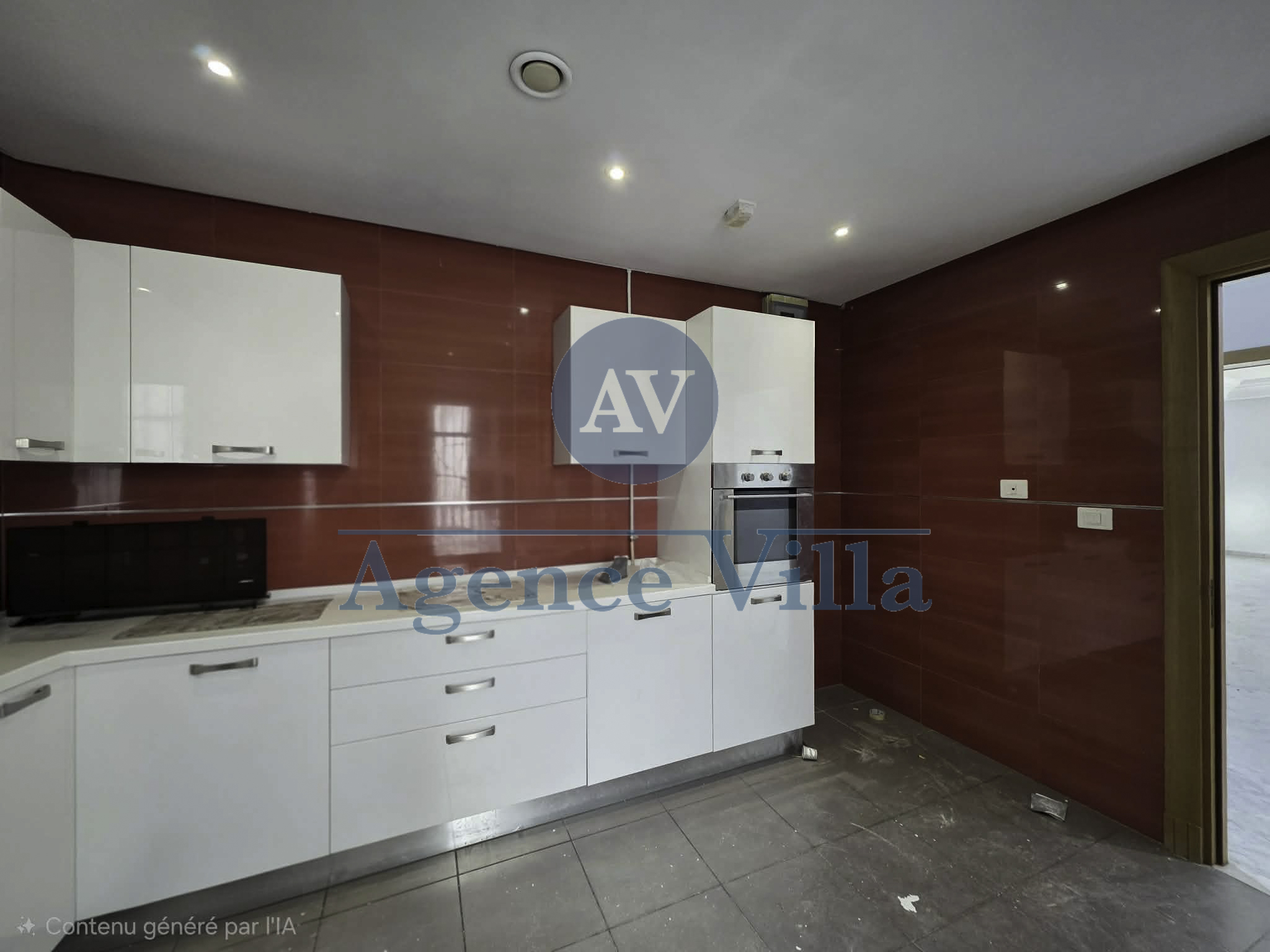 La Marsa&nbsp;Cite Du Stade&nbsp;Location&nbsp;Appart. 4 pi�ces&nbsp;Appartement avec grande terrasse  la marsa