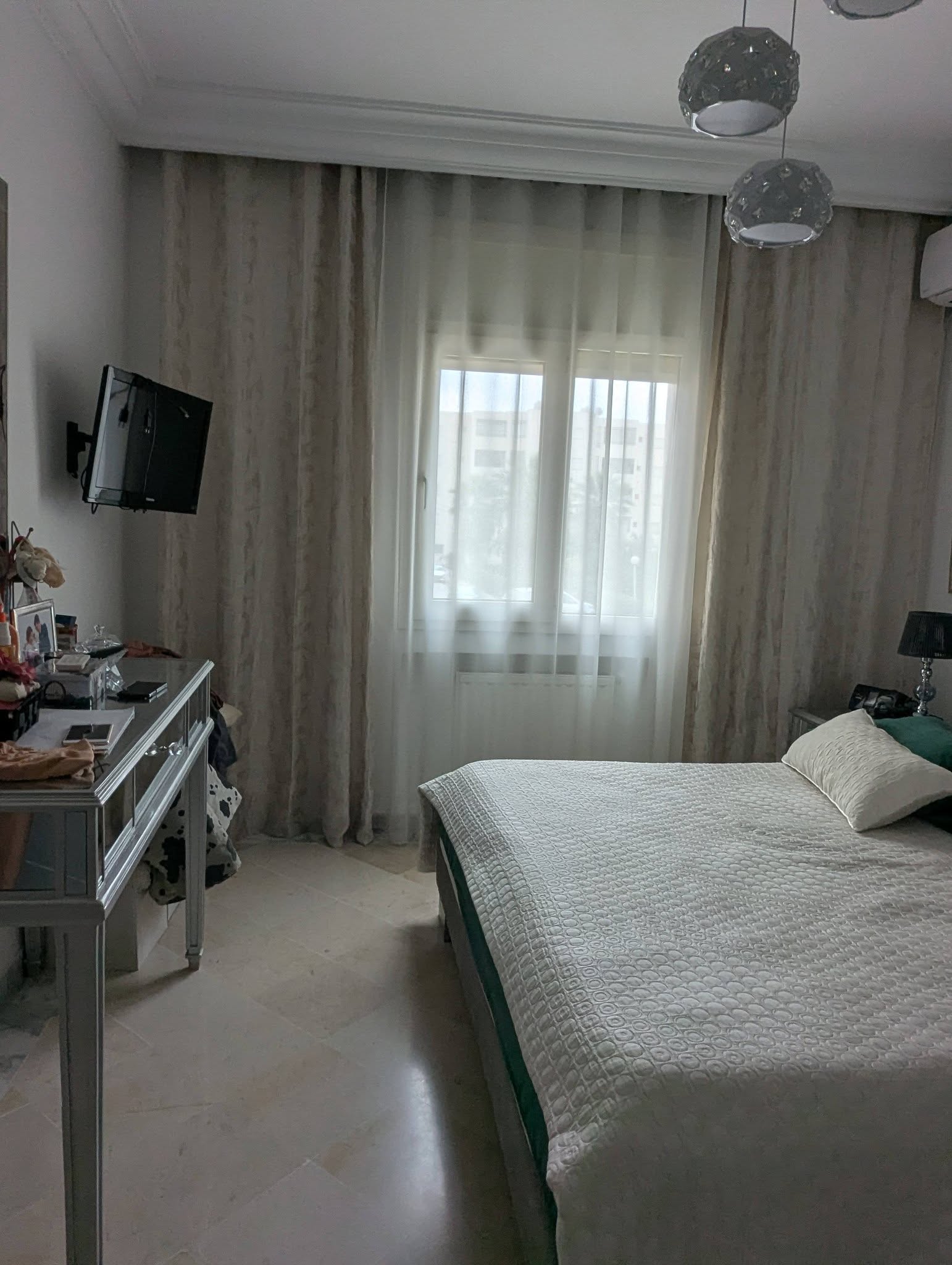 Ain Zaghouan&nbsp;Ain Zaghouan&nbsp;Location&nbsp;Appart. 4 pi�ces&nbsp;S3 meubl� a diar soukra