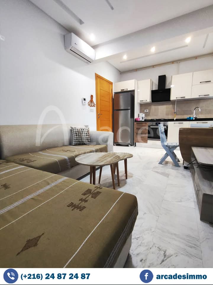 Monastir&nbsp;Monastir&nbsp;Location&nbsp;Appart. 1 pi�ce&nbsp;Jolie appartement a el agba