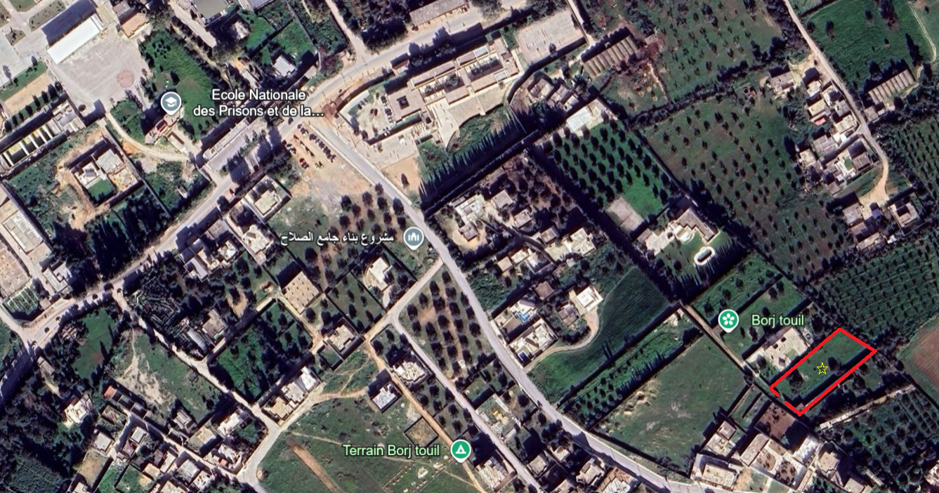 Raoued&nbsp;Borj Touil&nbsp;Terrain&nbsp;Terrain nu&nbsp;Terrain tr�s bonne affaire