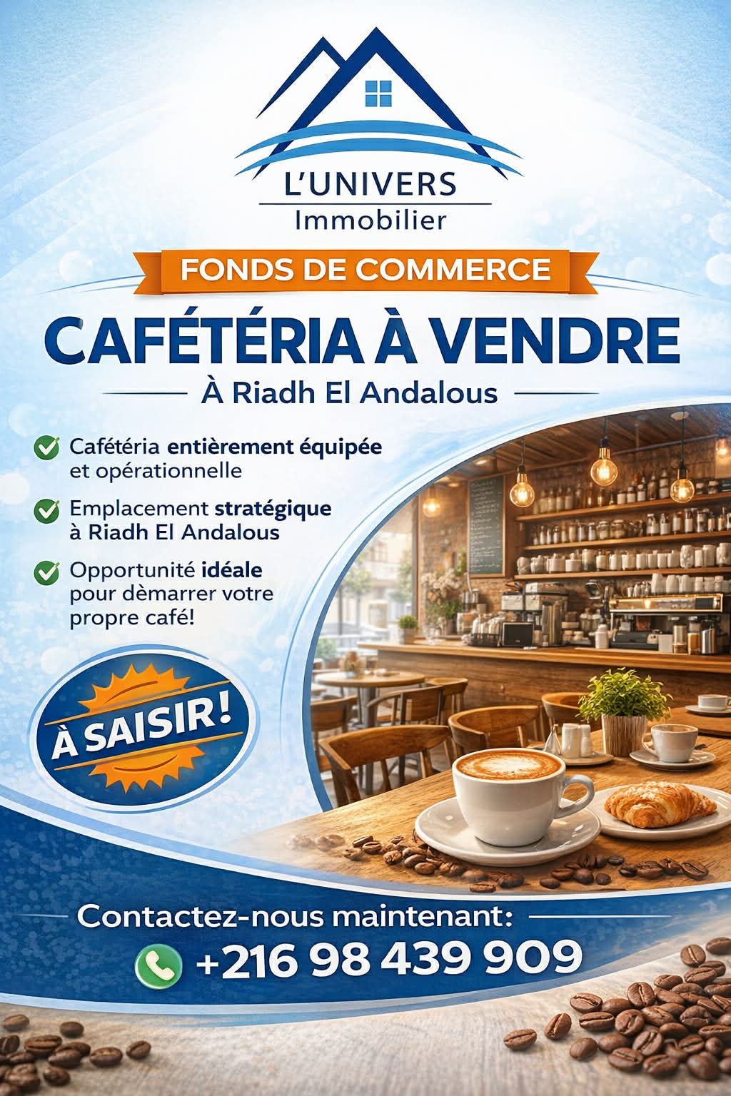 Bureaux & Commerces&nbsp;Fond de Commerce