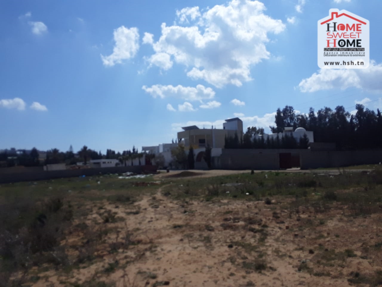 Hammamet&nbsp;Bir Bouregba&nbsp;Terrain&nbsp;Terrain agricole&nbsp;Terrain villa vilora � bir bouregba hammamet