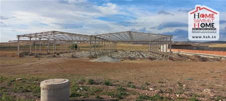 Zaghouan&nbsp;Zaghouan&nbsp;Terrain&nbsp;Terrain nu&nbsp;Terrain industriel l�ora � zagouan