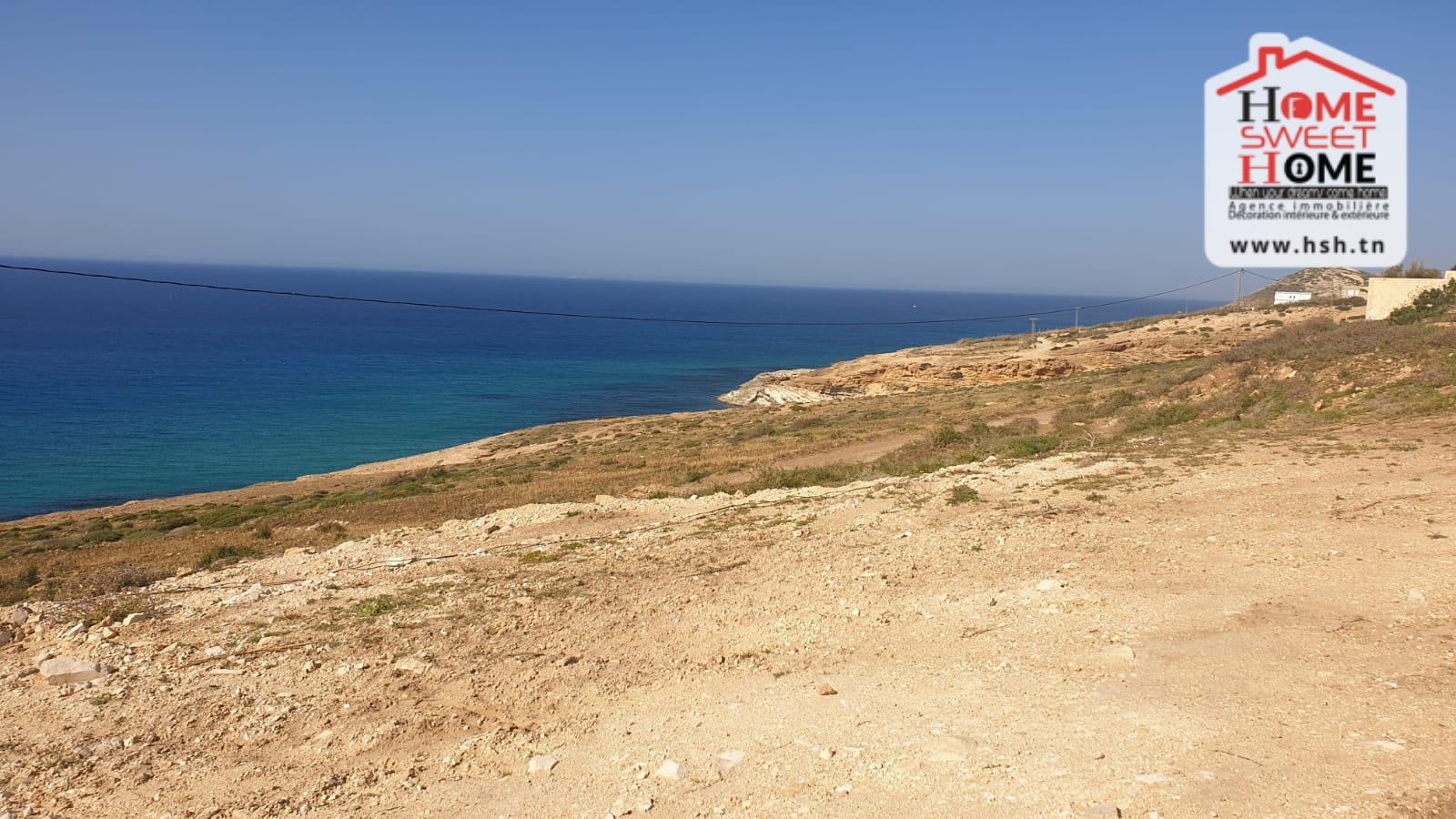 Bizerte Nord&nbsp;Bizerte&nbsp;Terrain&nbsp;Terrain nu&nbsp;Terrain villa dana � cup zbib bizerte