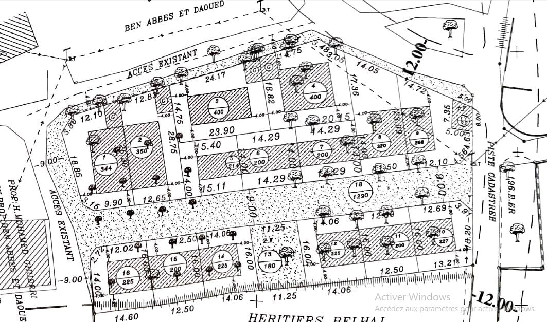 Djerba - Houmet Essouk&nbsp;Djerba &nbsp;Terrain&nbsp;Terrain nu&nbsp;Lotissement titr�