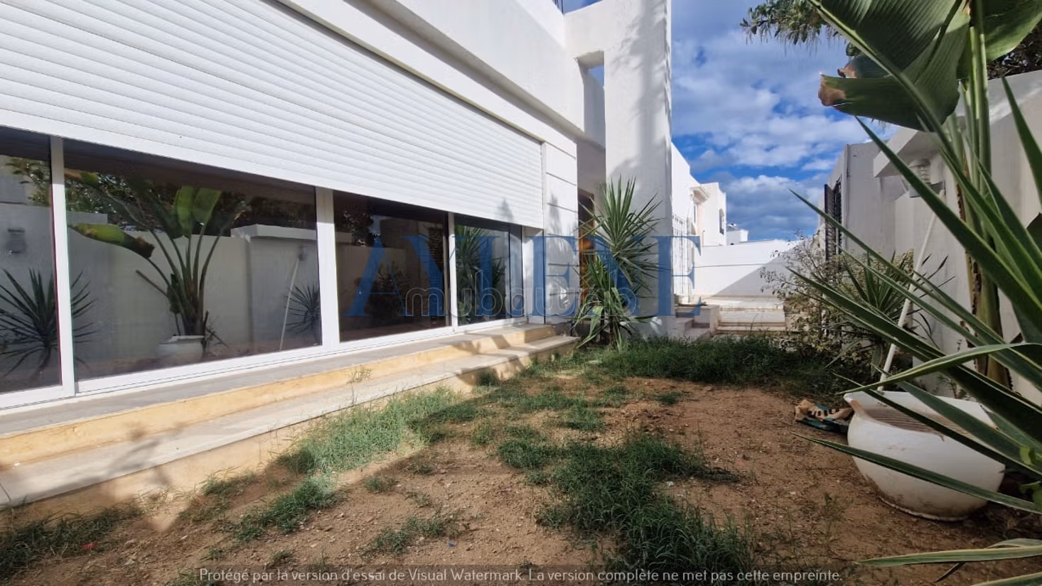 Ain Zaghouan&nbsp;Jardins de Carthage&nbsp;Location&nbsp;Maisons&nbsp;Villa s4 avec jardin