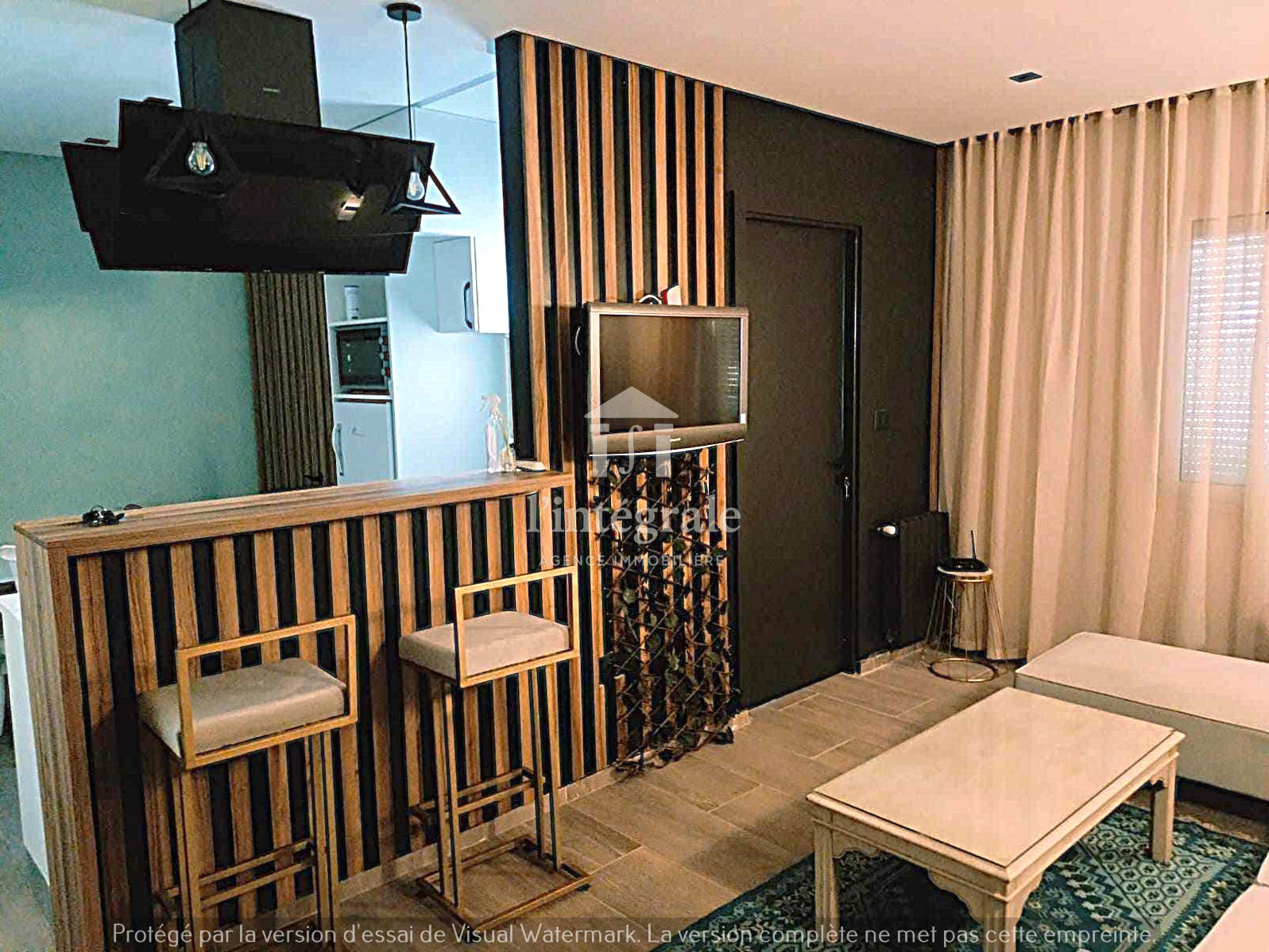 Ariana Ville&nbsp;El Menzah 7&nbsp;Location&nbsp;Appart. 2 pi�ces&nbsp;S1 meubl� retap� � neuf