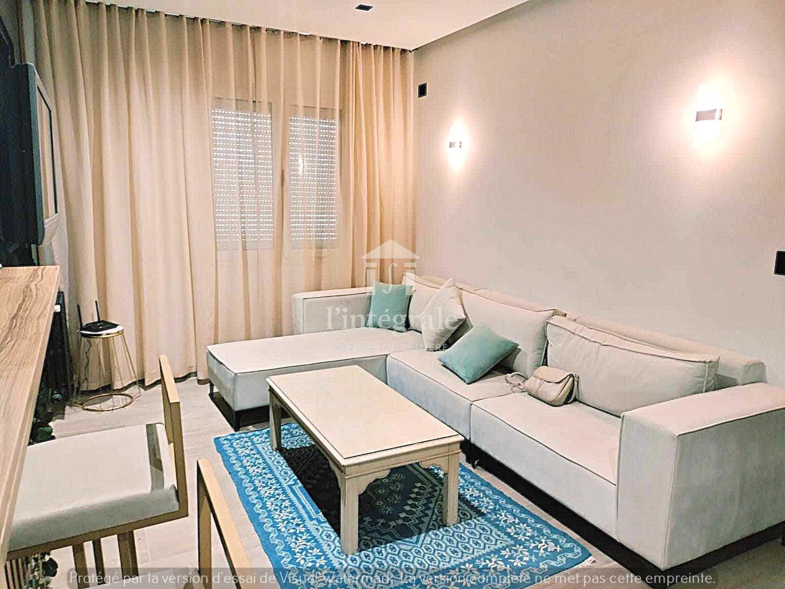 Ariana Ville&nbsp;El Menzah 7&nbsp;Location&nbsp;Appart. 2 pi�ces&nbsp;S1 meubl� retap� � neuf