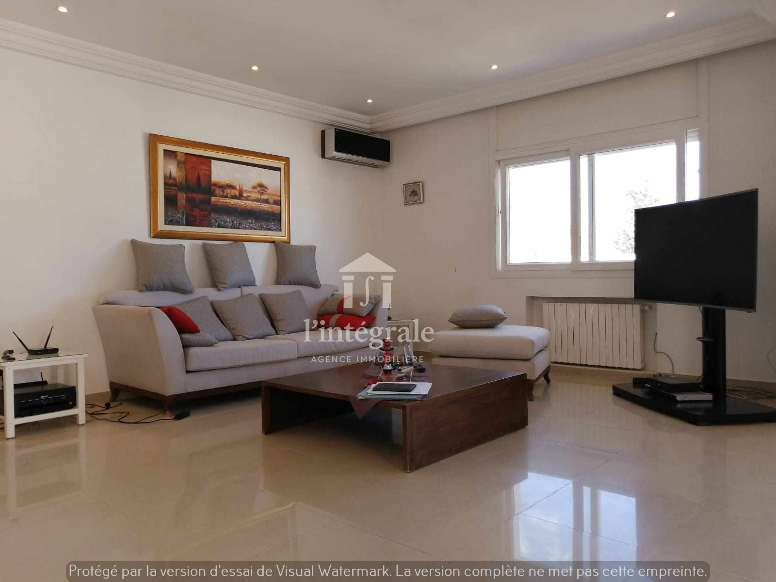 Ariana Ville&nbsp;El Menzah 6&nbsp;Location&nbsp;Appart. 4 pi�ces&nbsp;S3 richement meubl� avec garage