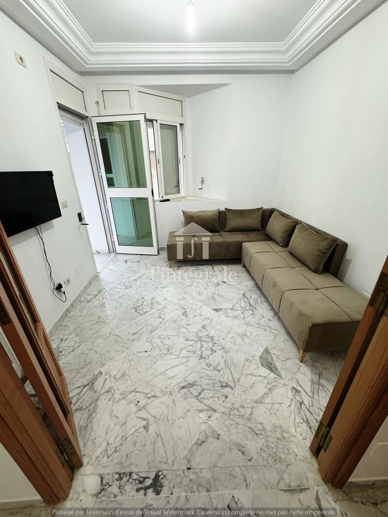 Ariana Ville&nbsp;Cite Ennasr 2&nbsp;Location&nbsp;Appart. 2 pi�ces&nbsp;S1 meubl�  enasser2