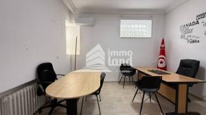 Ariana Ville&nbsp;Nouvelle Ariana&nbsp;Location&nbsp;Appart. 1 pi�ce&nbsp;Bureau s1 de 60m2  la nouvelle ariana