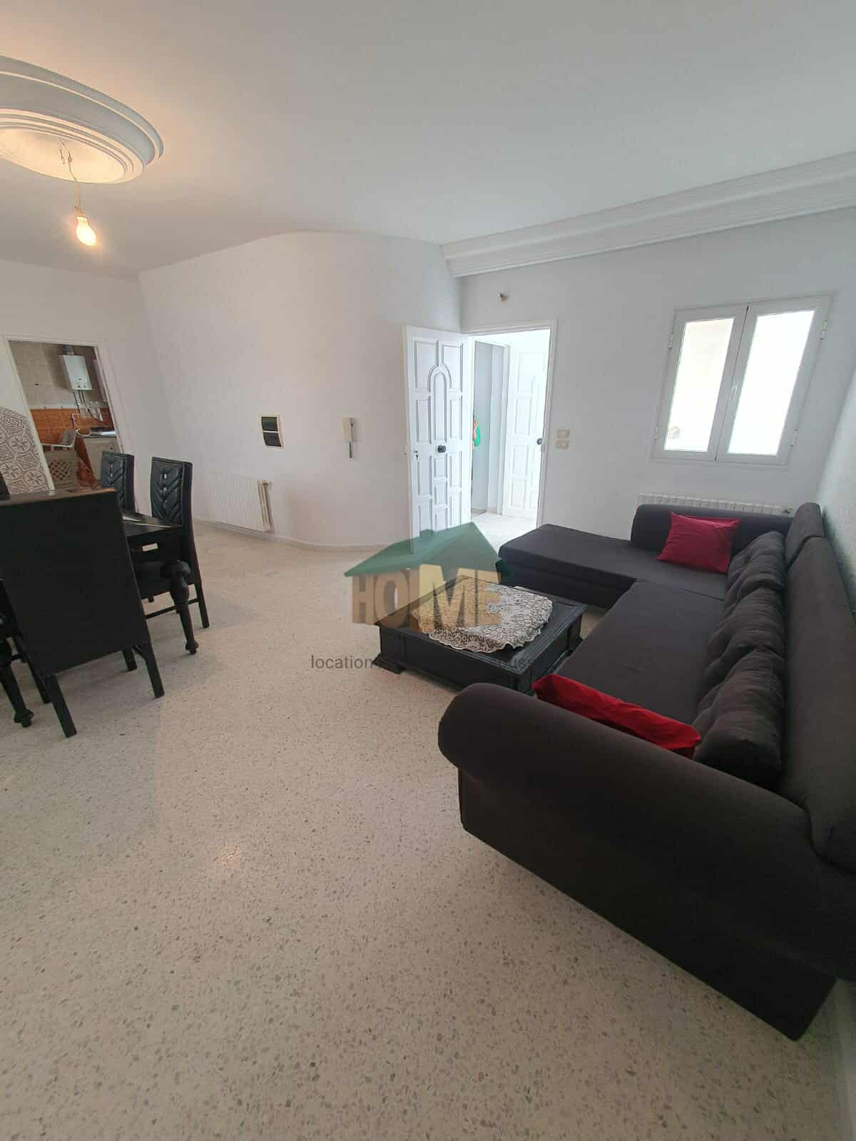 Sousse Jaouhara&nbsp;Sahloul&nbsp;Location&nbsp;Appart. 1 pi�ce&nbsp;S1 meubl� a lann�e a sahloul