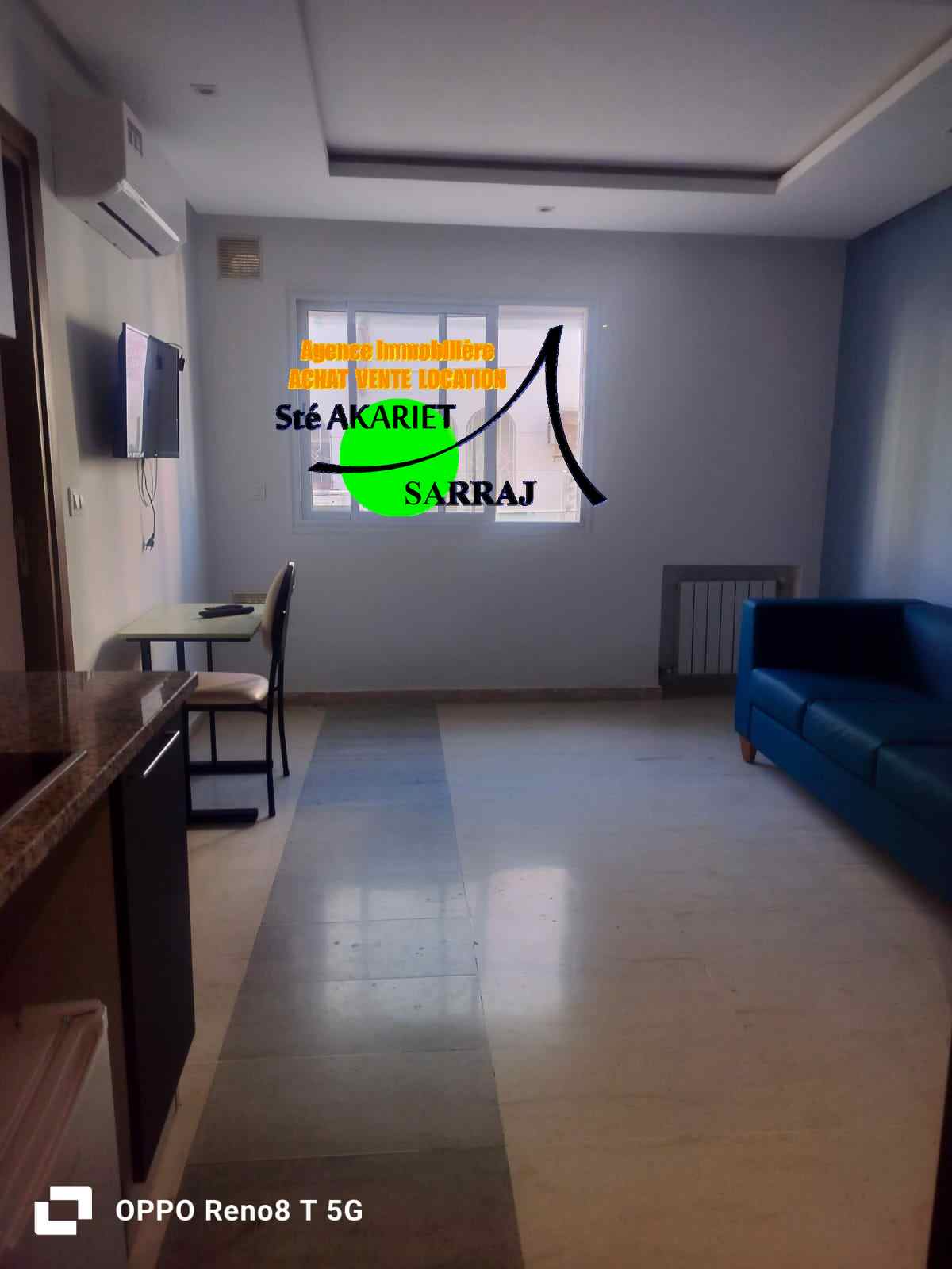 Akouda&nbsp;Chatt Meriem&nbsp;Vente&nbsp;Appart. 2 pi�ces&nbsp;Appartements s1 � 50 de la plage chatt mariem