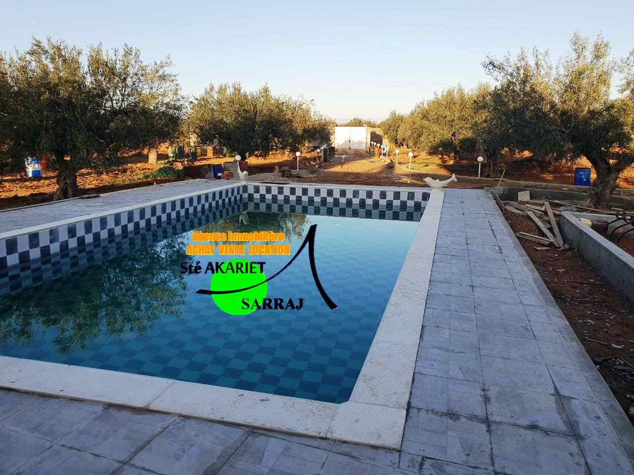 Kalaa El Kebira&nbsp;Belaoum&nbsp;Terrain&nbsp;Terrain agricole&nbsp;Senia 2 hectares et 3720m � kalaa kebira baloum