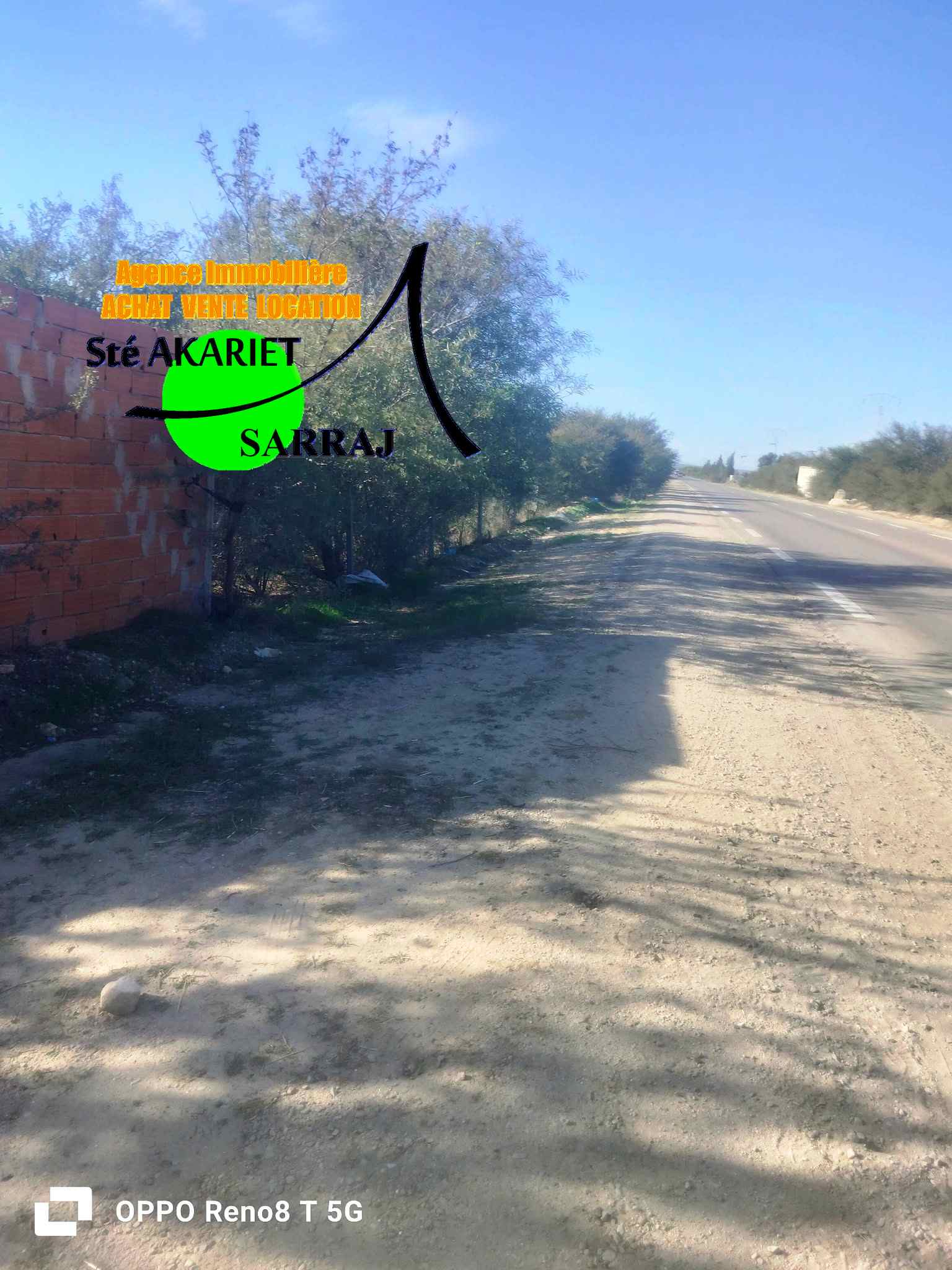 Kalaa El Kebira&nbsp;Kalaa El Kebira&nbsp;Terrain&nbsp;Terrain agricole&nbsp;Terrain 28615m � kalaa kebira vers kondar