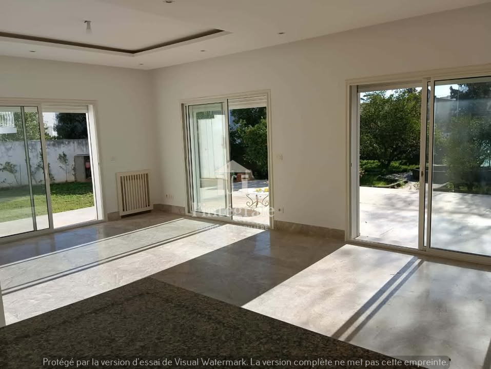 El Menzah&nbsp;Mutuelle Ville&nbsp;Location&nbsp;Maisons&nbsp;Magnifique villa moderne