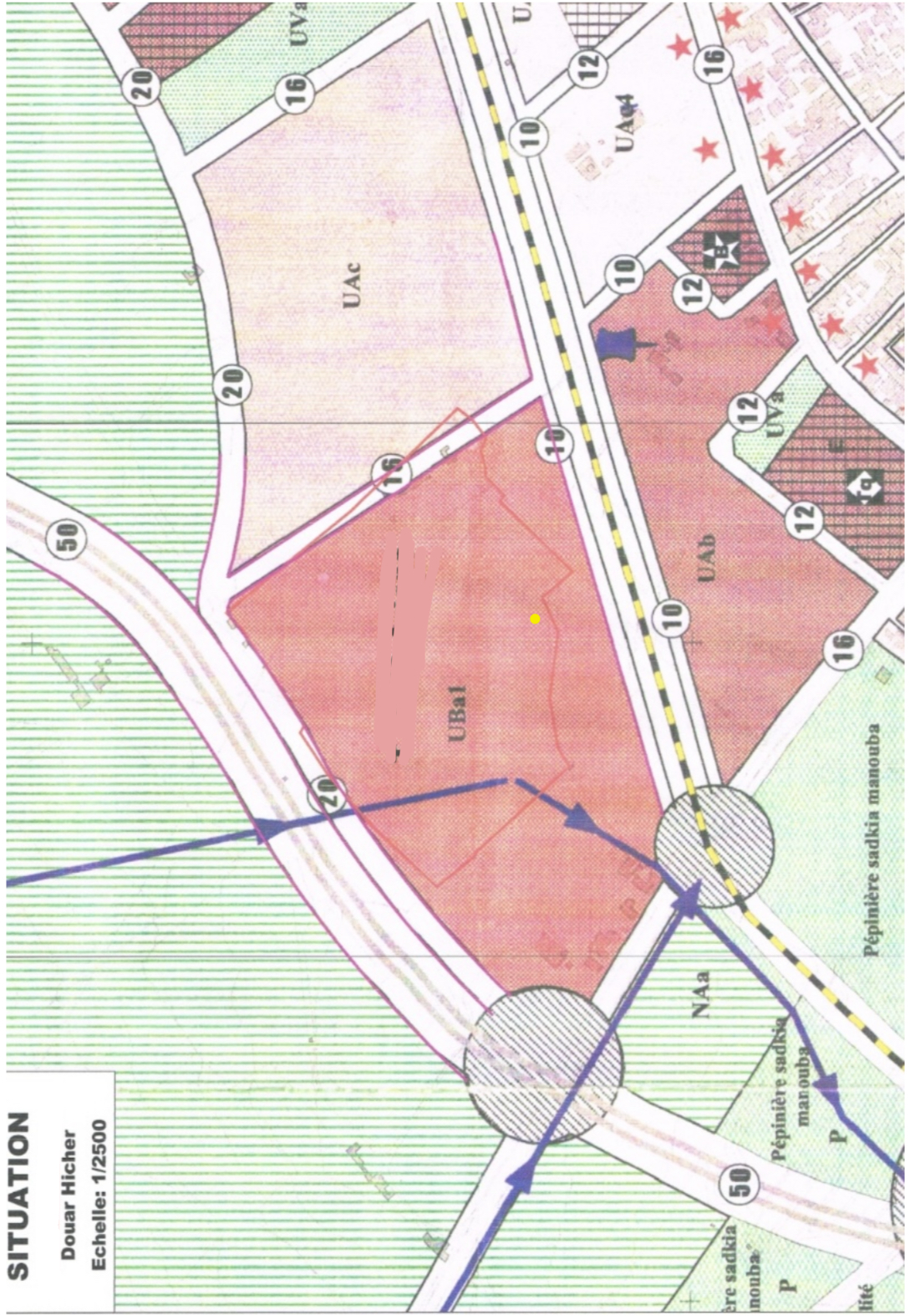 Douar Hicher&nbsp;Cite Khaled Ibn El Walid&nbsp;Terrain&nbsp;Terrain nu&nbsp;Terrain polyfonctionnelle promoteur immobilier