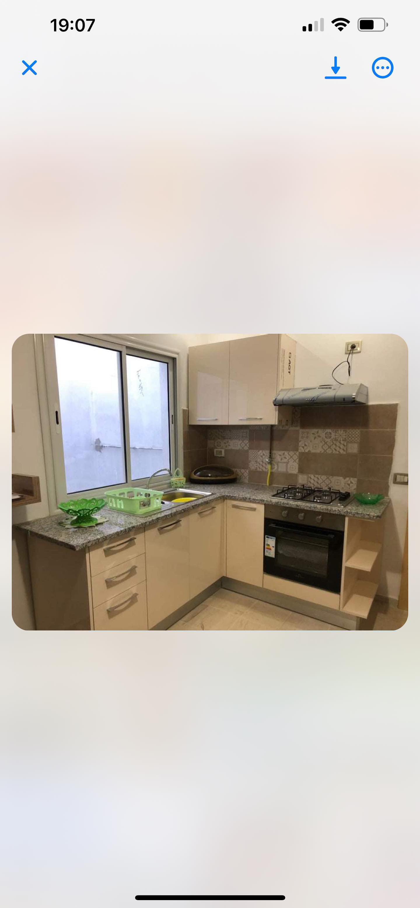 Sousse Ville&nbsp;Cite Boukhzar&nbsp;Location&nbsp;Appart. 1 pi�ce&nbsp;Studio s1 meubl�