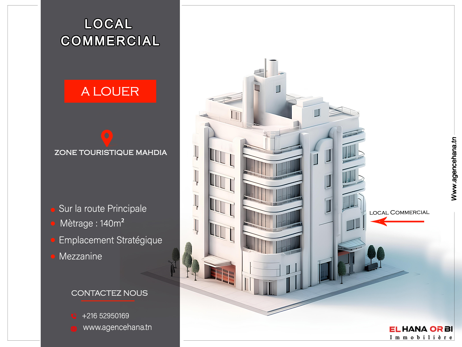 Bureaux & Commerces&nbsp;Surfaces