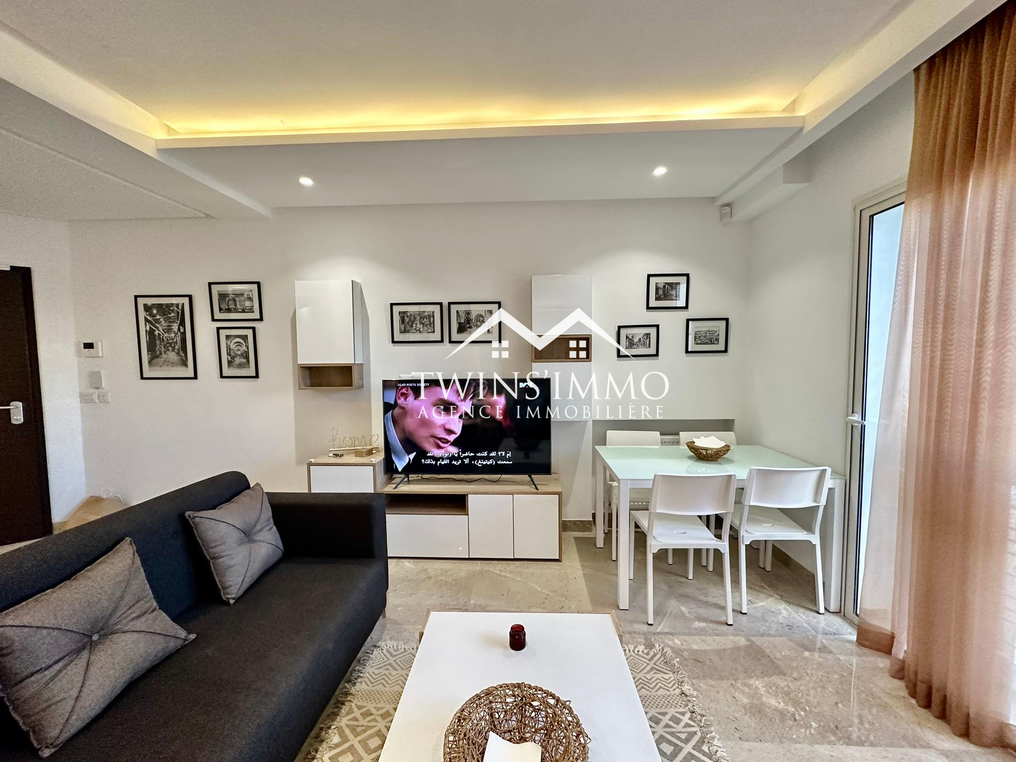 Ain Zaghouan&nbsp;Jardins de Carthage&nbsp;Location&nbsp;Appart. 1 pi�ce&nbsp;Appartement s1 meubl� aux jardins de carthage