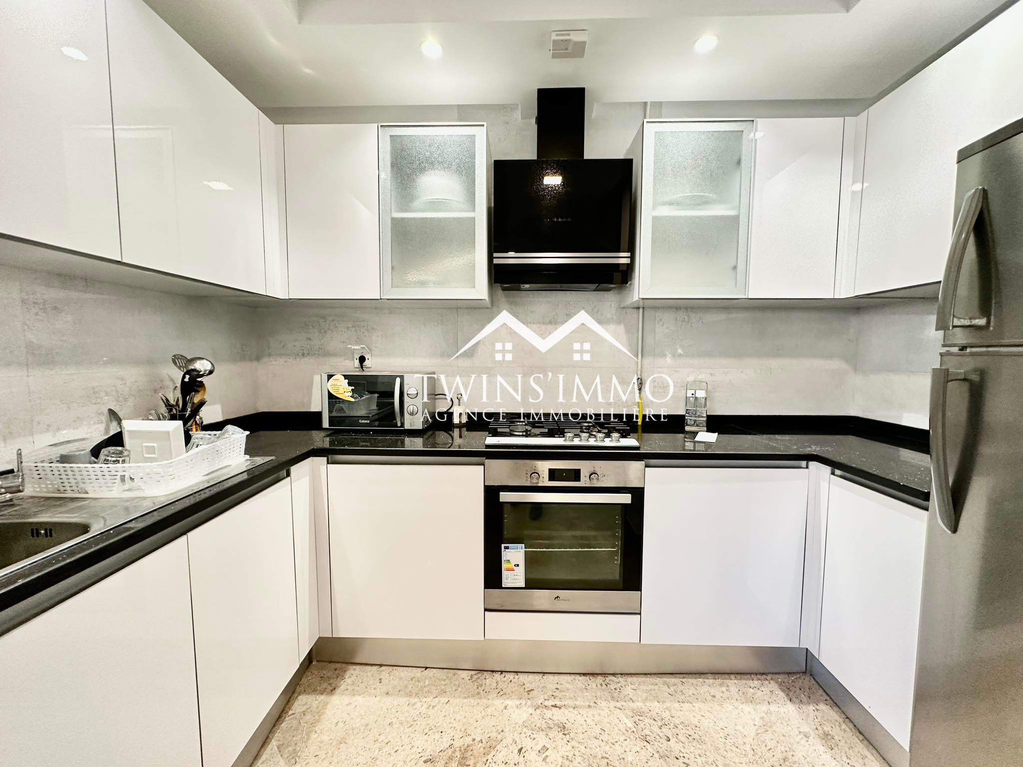 Ain Zaghouan&nbsp;Jardins de Carthage&nbsp;Location&nbsp;Appart. 1 pi�ce&nbsp;Appartement s1 meubl� aux jardins de carthage