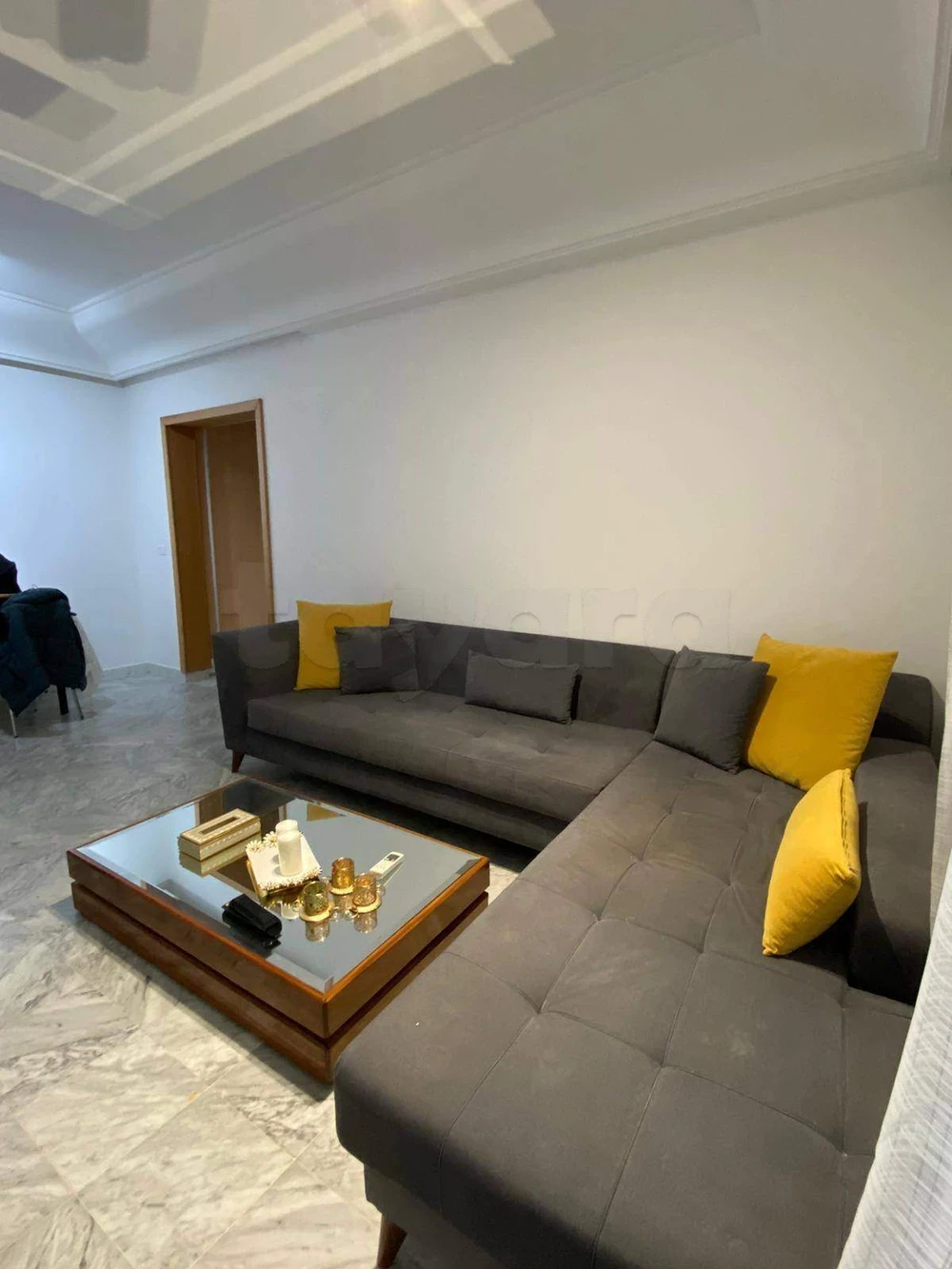 Mnihla&nbsp;Jardins d'el Menzah&nbsp;Location&nbsp;Appart. 2 pi�ces&nbsp;Appartement s1 hs meubl� � jardin d'el menzah