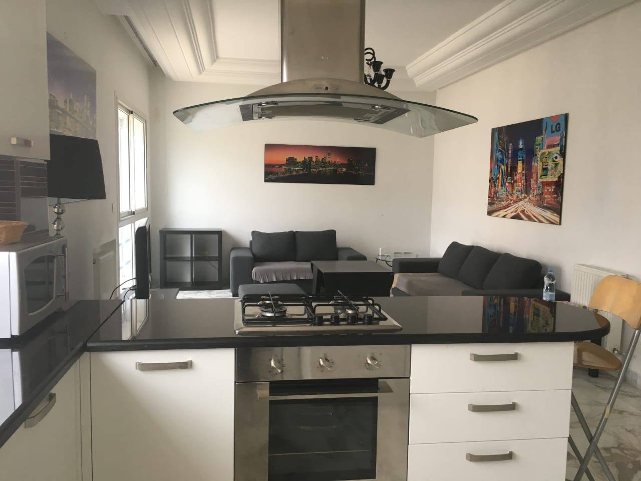 La Soukra&nbsp;La Soukra&nbsp;Location&nbsp;Appart. 2 pi�ces&nbsp;Al s1 meubl� la soukra