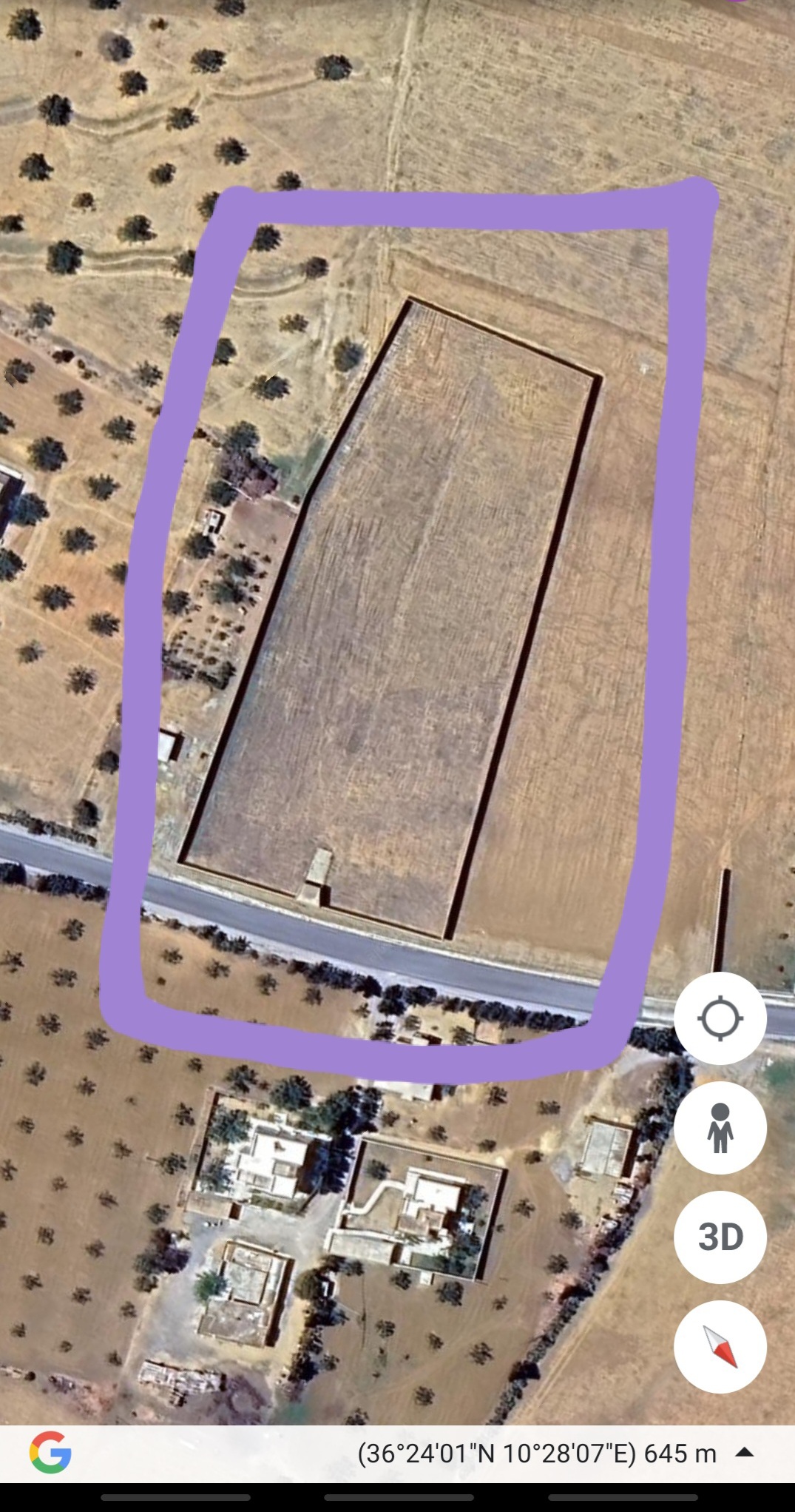 Hammamet&nbsp;Sidi Jedidi&nbsp;Terrain&nbsp;Terrain nu&nbsp;Terrain cl�tur�  � hammamet