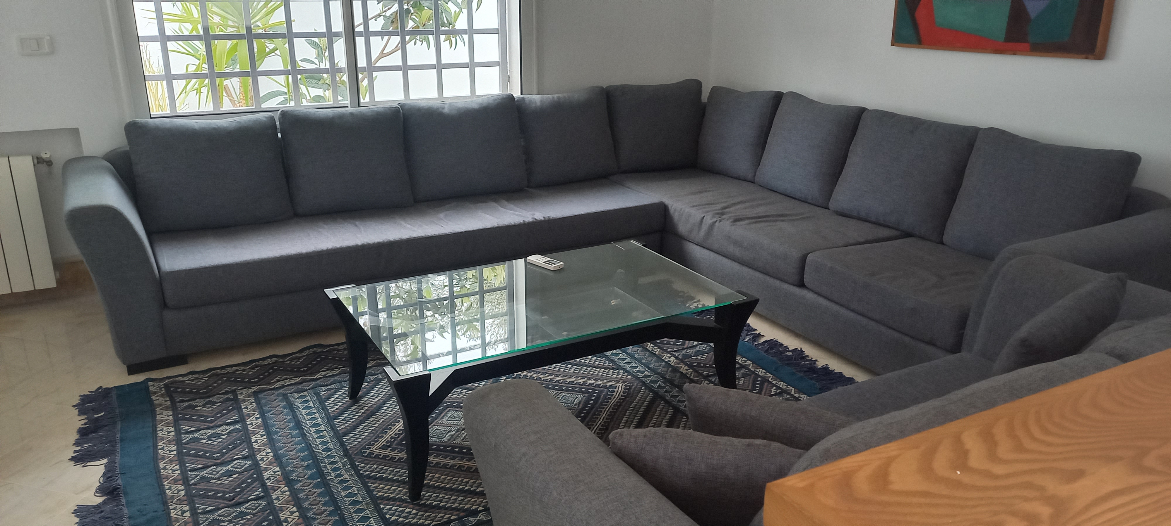 La Soukra&nbsp;Dar Fadhal&nbsp;Salon - Salle � manger &nbsp;Salons&nbsp;Salon 9 places