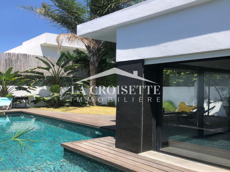 La Soukra&nbsp;La Soukra&nbsp;Location&nbsp;Maisons&nbsp;Villa s4 meubl�e avec piscine � la soukra zvl0036