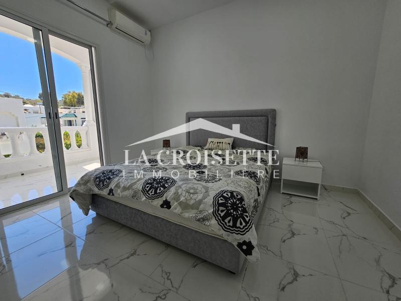La Marsa&nbsp;Marsa Safsaf&nbsp;Location&nbsp;Appart. 3 pi�ces&nbsp;S2 meubl� vue sur mer � la marsa mal3504