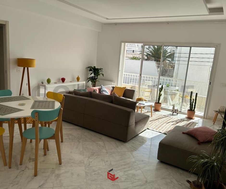 La Marsa&nbsp;Marsa Safsaf&nbsp;Location&nbsp;Appart. 3 pi�ces&nbsp;S2 meubl� � la marsa ville