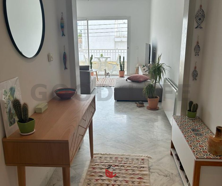 La Marsa&nbsp;Marsa Safsaf&nbsp;Location&nbsp;Appart. 3 pi�ces&nbsp;S2 meubl� � la marsa ville