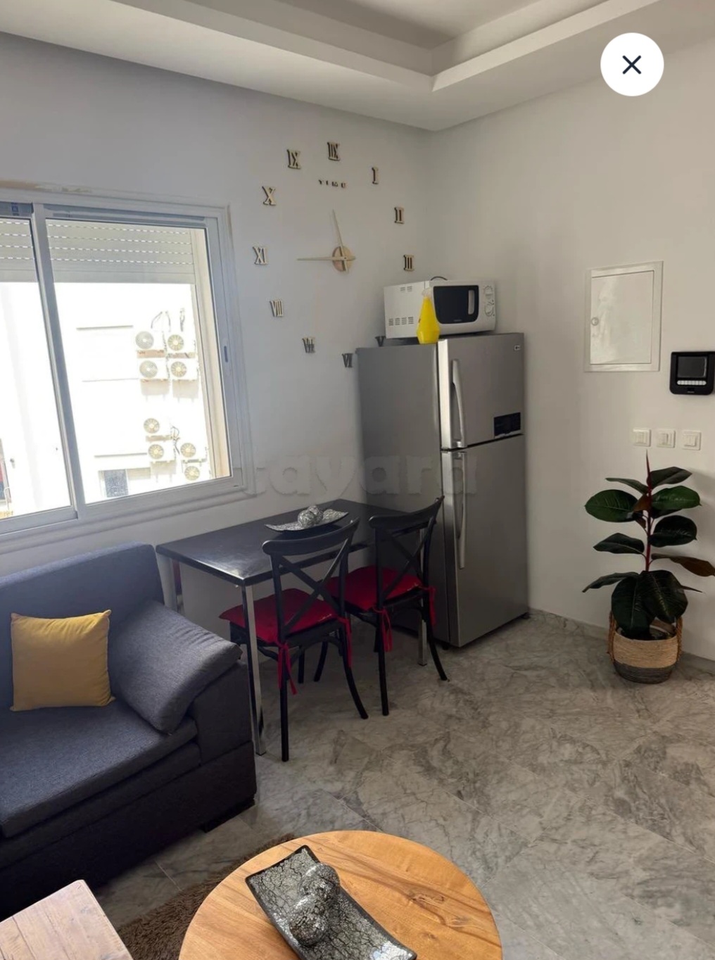 Ariana Ville&nbsp;Cite Ennasr 2&nbsp;Location&nbsp;Appart. 2 pi�ces&nbsp;S1 meubl� ennasr pr�s clinique