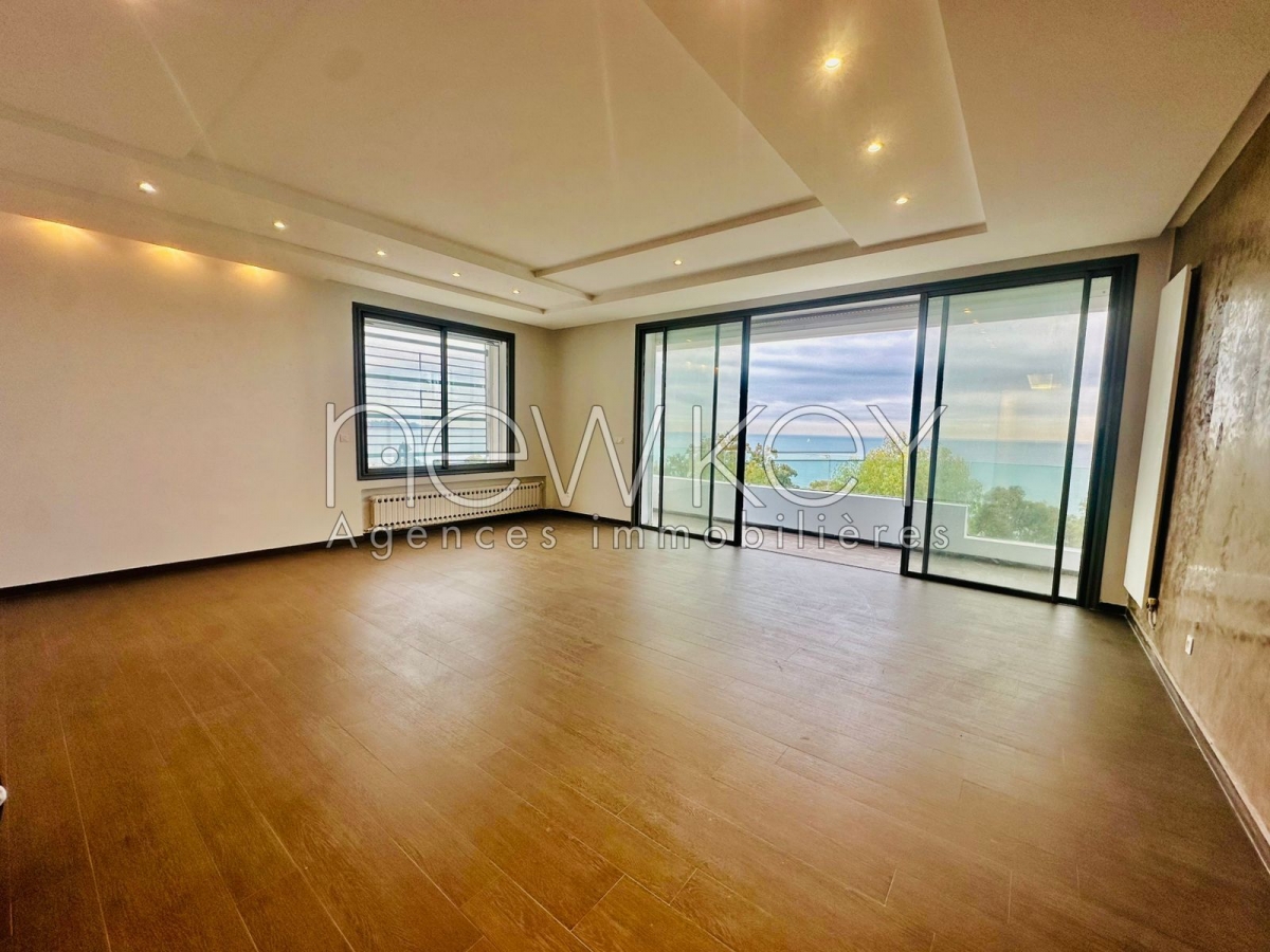 La Marsa&nbsp;Marsa Safsaf&nbsp;Location&nbsp;Appart. 4 pi�ces&nbsp;S3 avec vue sur mer � la marsa