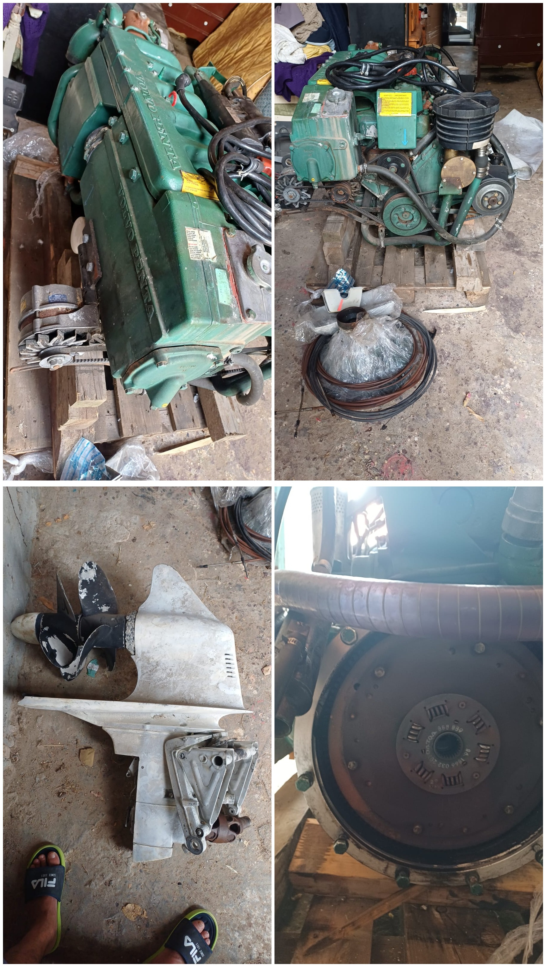 Korba&nbsp;Tazarka&nbsp;Moteurs et pi�ces&nbsp;Moteurs In-Bord&nbsp;Moteur bateau volvo penta