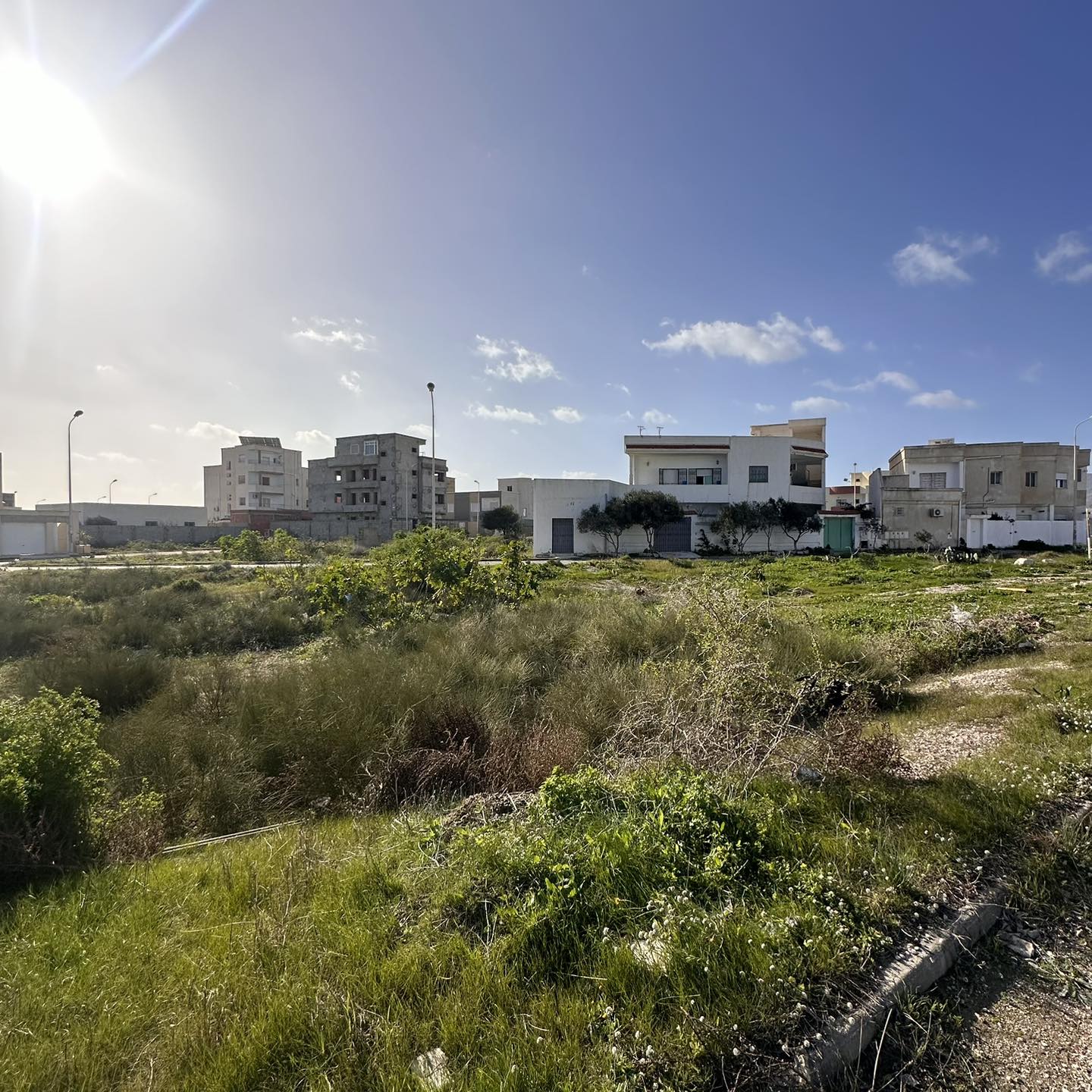 Hammam Chatt&nbsp;Borj Cedria&nbsp;Vente&nbsp;Autre&nbsp;Terrain de 631 m2 double fa�ade