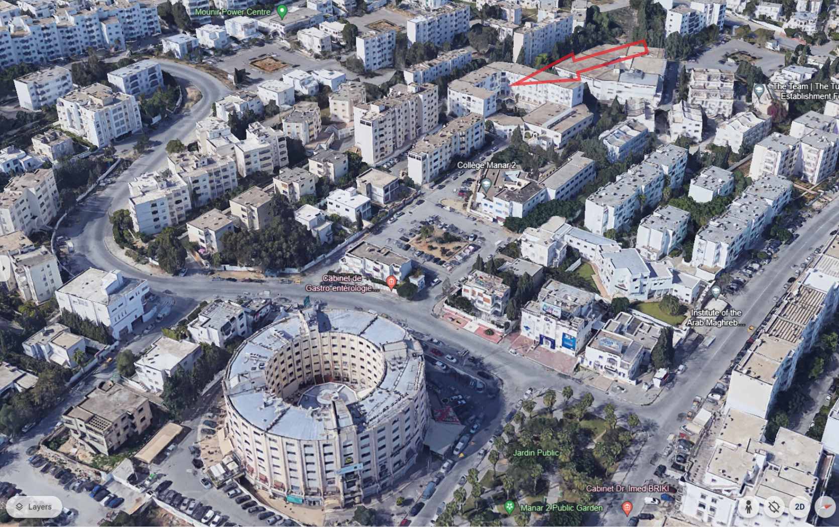 El Menzah&nbsp;El Manar 2&nbsp;Vente&nbsp;Appart. 4 pi�ces&nbsp;A v appartement el manar 2 proche de colis�e saula