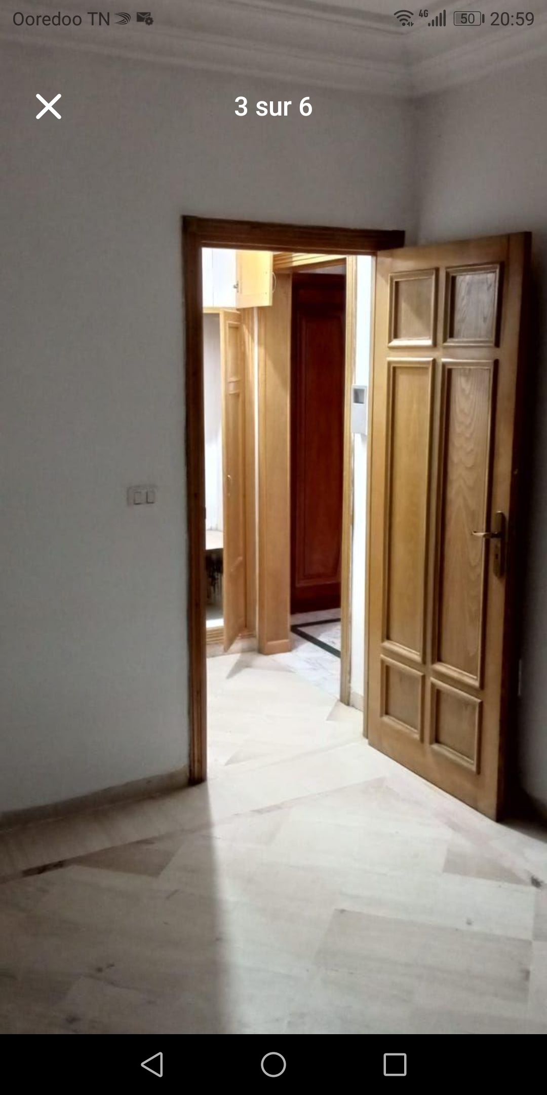 Ariana Ville&nbsp;Cite Ennasr 2&nbsp;Location&nbsp;Appart. 3 pi�ces&nbsp;S1 lux 850 dt par miis