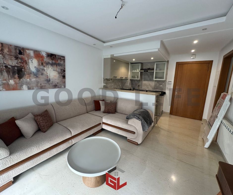 La Soukra&nbsp;La Soukra&nbsp;Location&nbsp;Appart. 2 pi�ces&nbsp;S1 meubl� avec jardin � la soukra