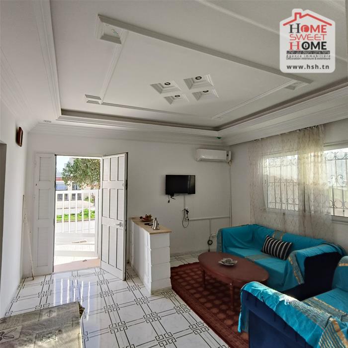 Bizerte Nord&nbsp;Bizerte&nbsp;Location&nbsp;Maisons&nbsp;Villa s2 meubl�e alvora � corniche bizerte