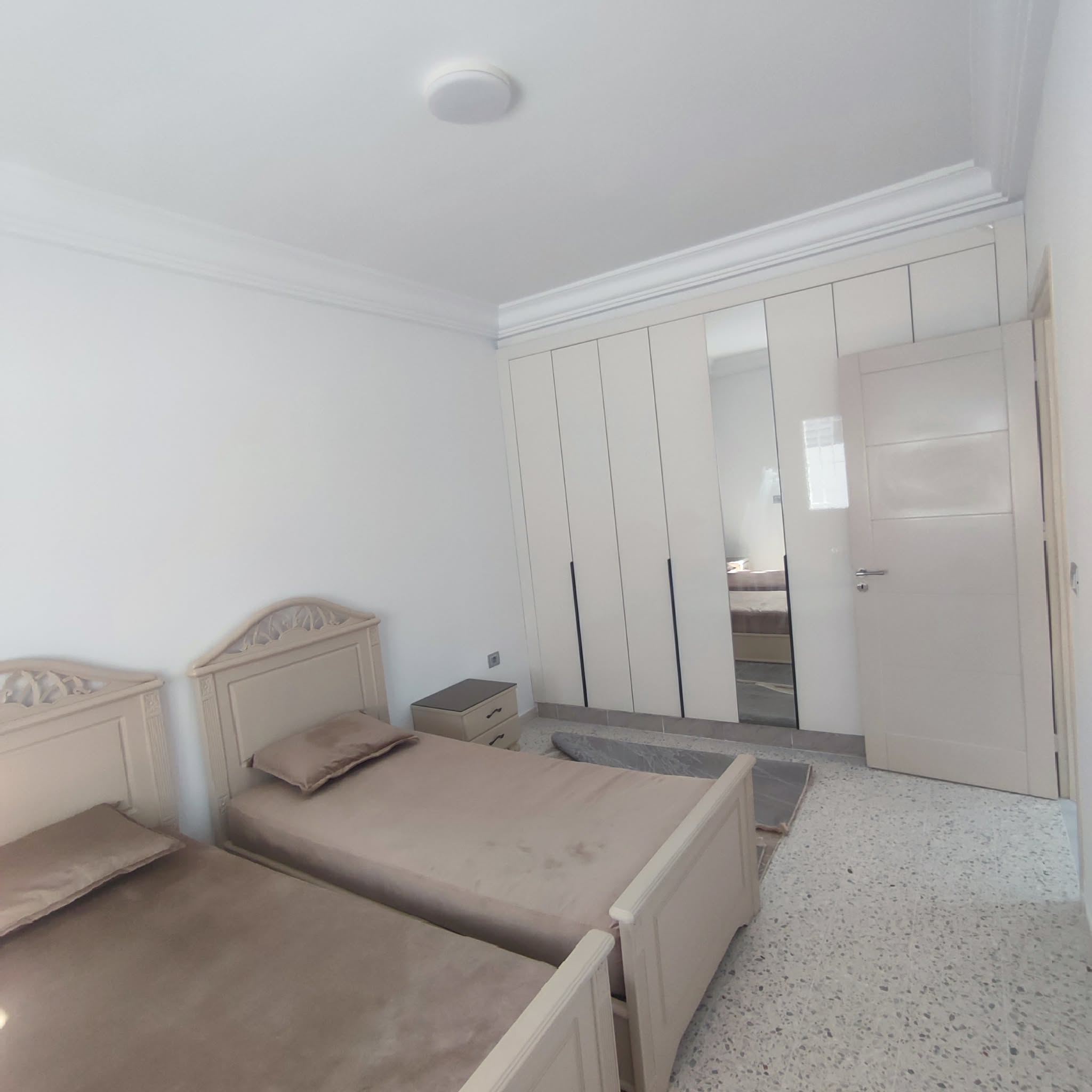 Raoued&nbsp;Ariana Essoughra&nbsp;Location&nbsp;Maisons&nbsp;Rez de chauss�e villa tout neuf s3 meubl�