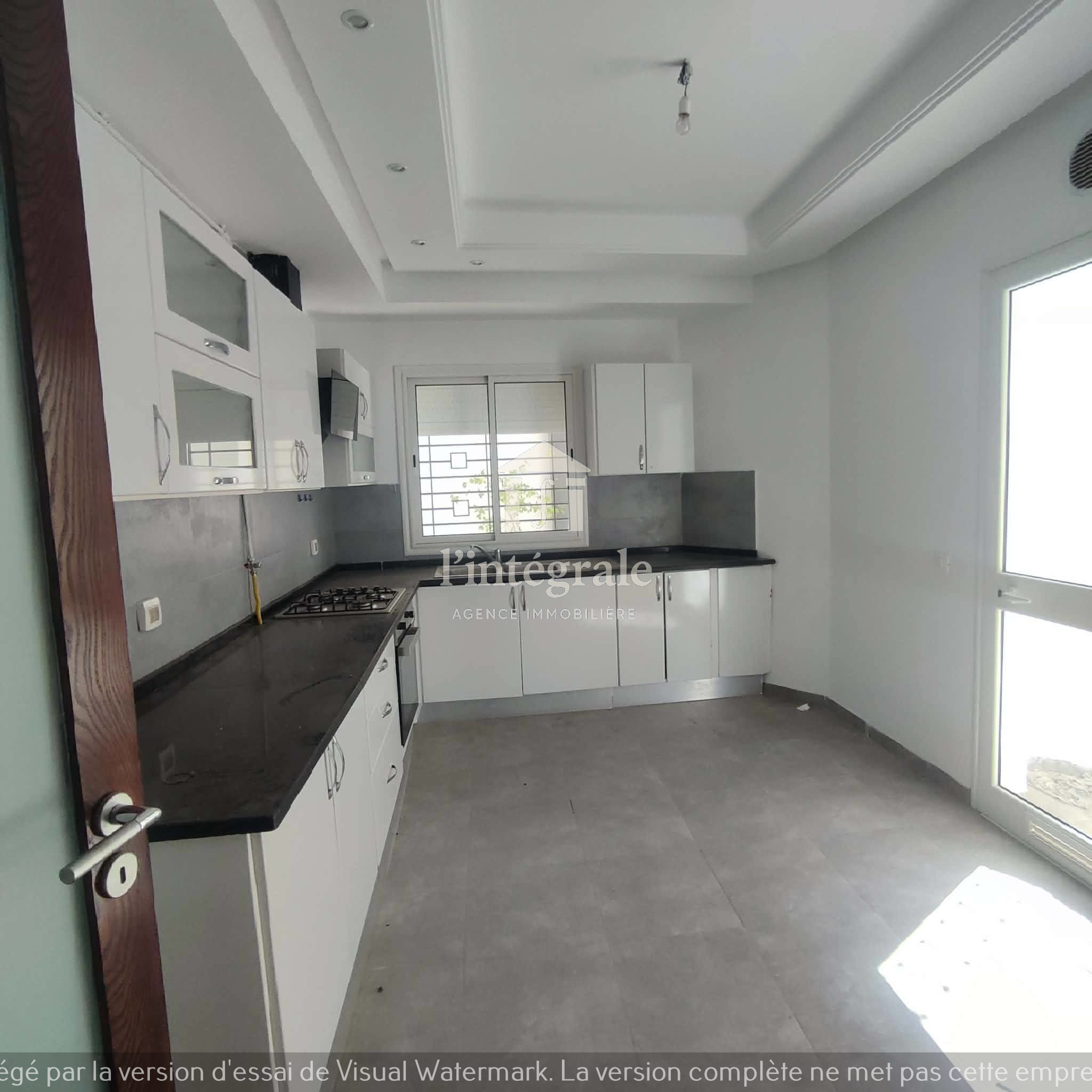 Ariana Ville&nbsp;Cite Ennasr 2&nbsp;Location&nbsp;Appart. 3 pi�ces&nbsp;S2 avec jardin haut standing