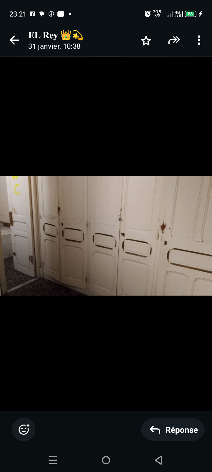 Bab Bhar&nbsp;Hedi Chaker&nbsp;Partage&nbsp;Appart. 2 pi�ces&nbsp;Cherche qlq pour partage