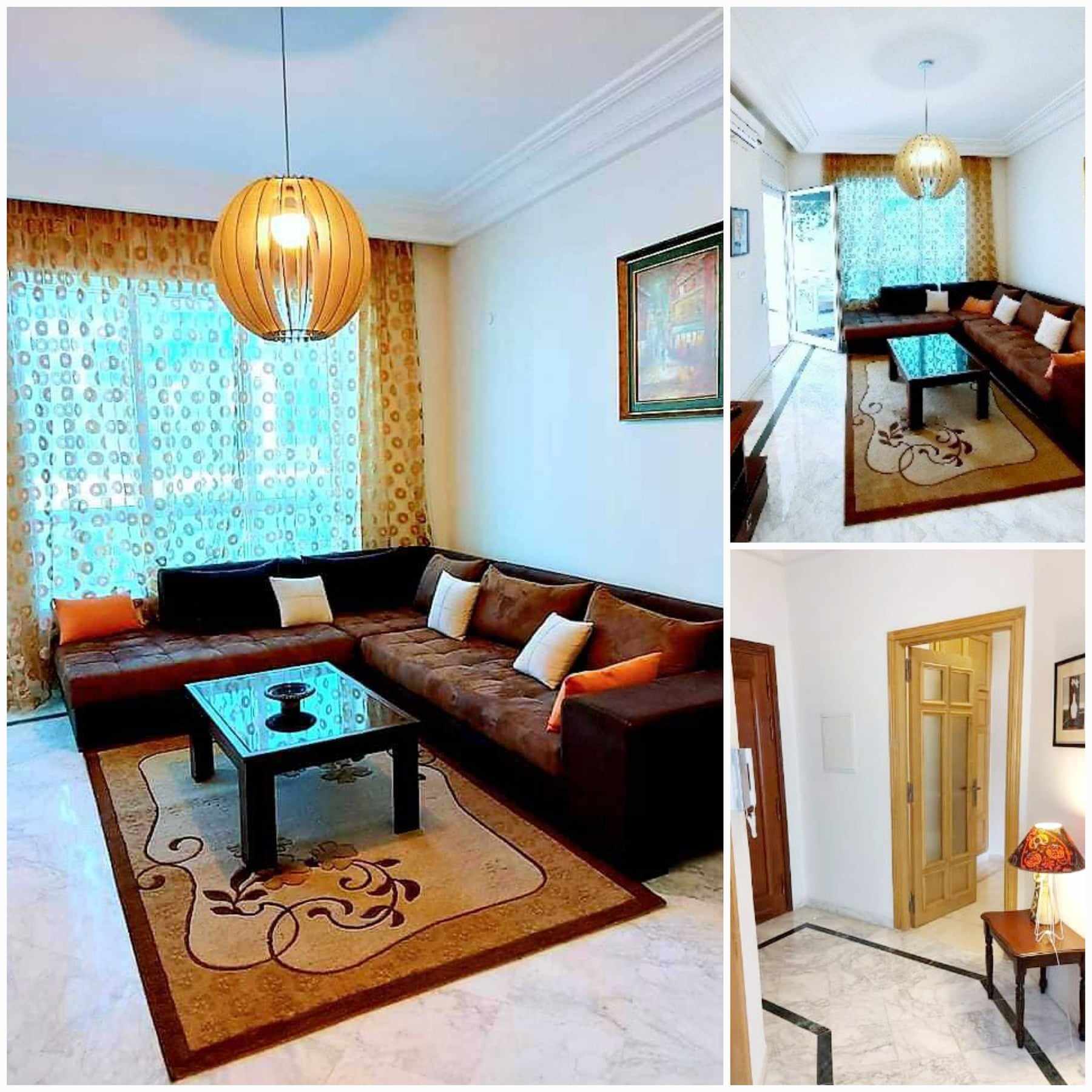 Ariana Ville&nbsp;Cite Ennasr 2&nbsp;Location&nbsp;Appart. 2 pi�ces&nbsp;Particulier l apt s2 ht standing