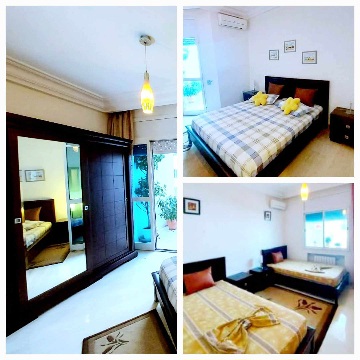 Ariana Ville&nbsp;Cite Ennasr 2&nbsp;Location&nbsp;Appart. 2 pi�ces&nbsp;Particulier l apt s2 ht standing