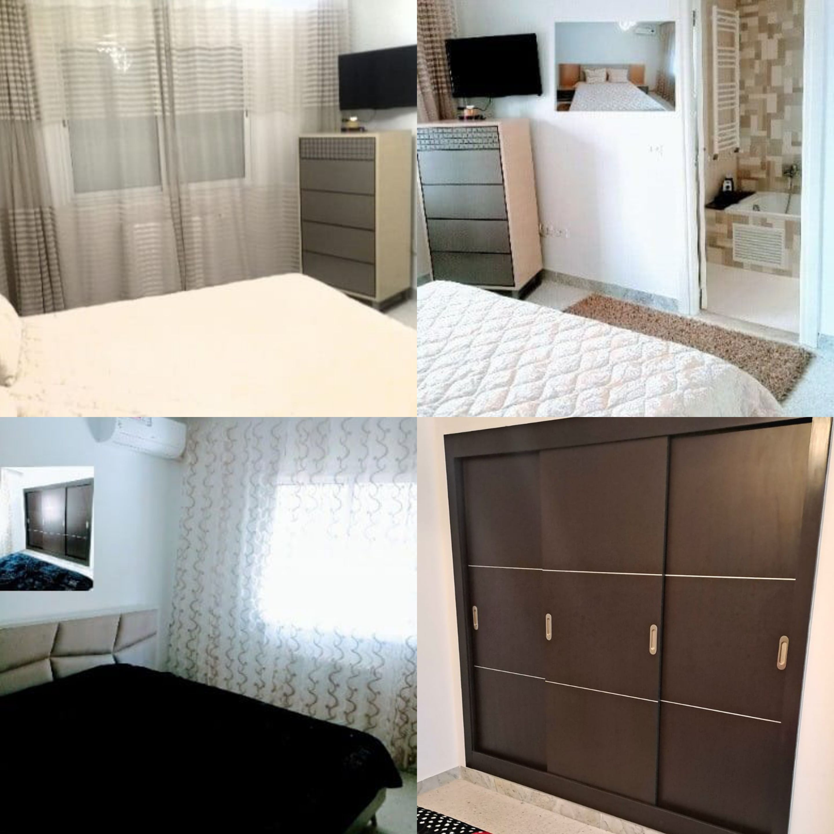 Ain Zaghouan&nbsp;Ain Zaghouan&nbsp;Location&nbsp;Appart. 5 pi�ces+&nbsp;A l'ann�e s4 meubl� neuf proche lac2