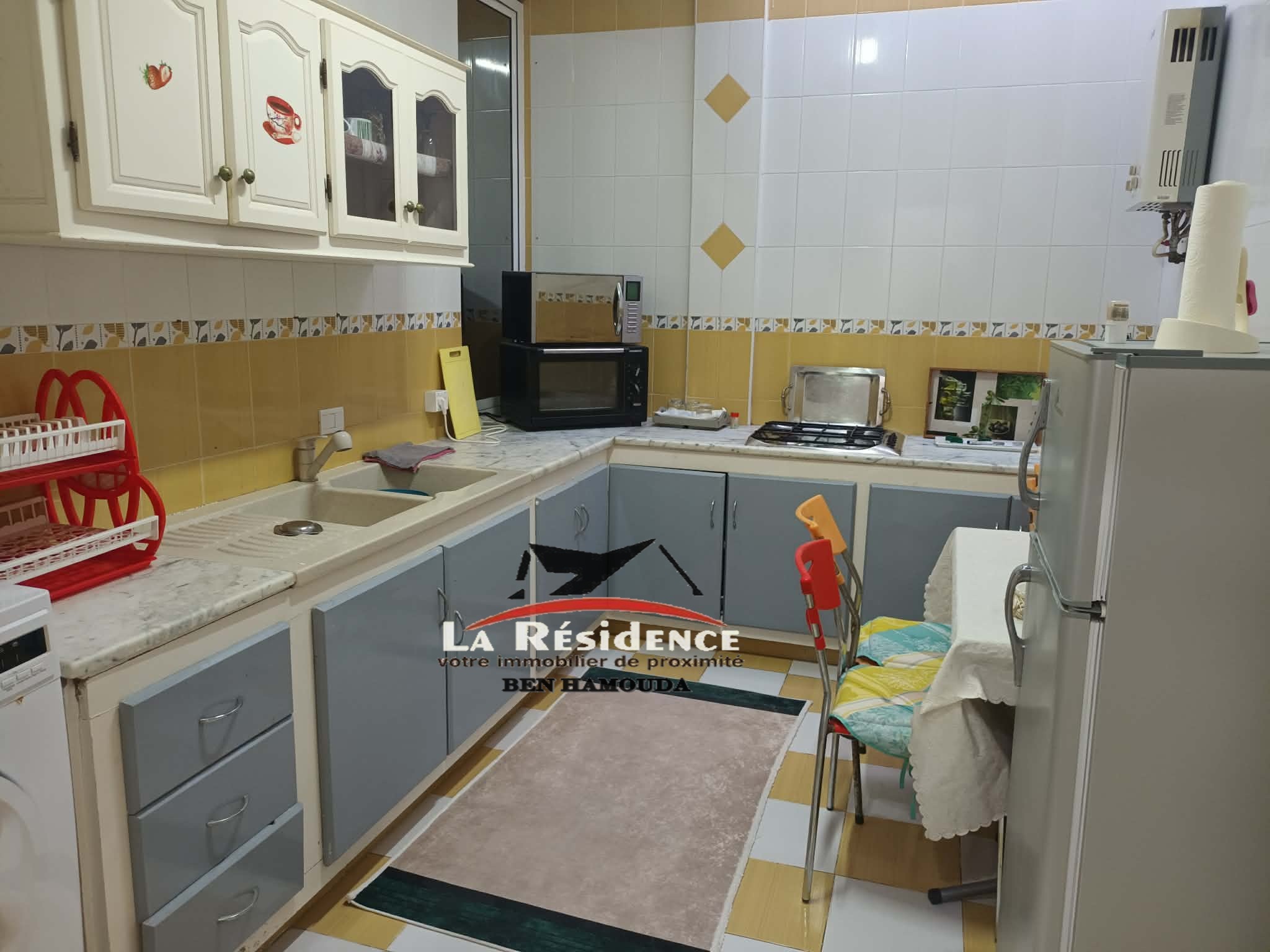 Bizerte Nord&nbsp;Bizerte&nbsp;Location&nbsp;Appart. 3 pi�ces&nbsp;Appartement meubl� d�but corniche bizerte